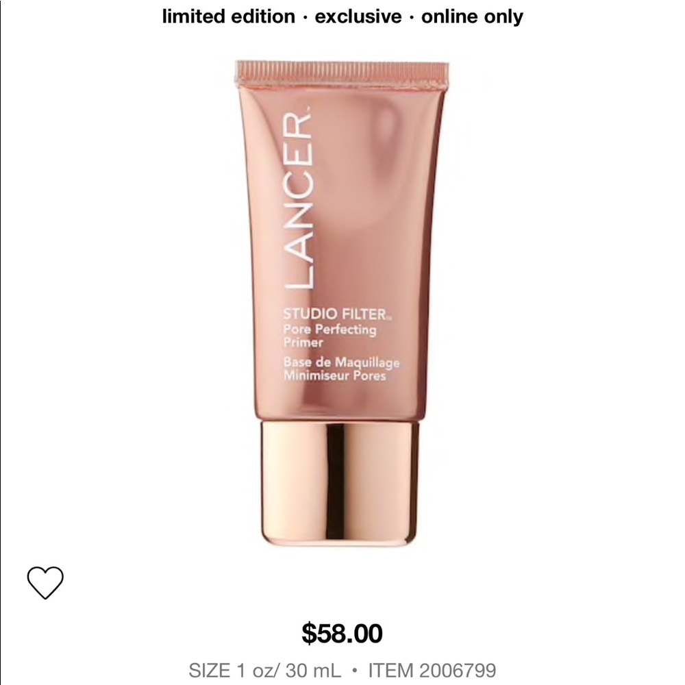 ⭐️ LANCER ONLINE EXCLUSIVE STUDIO FILTER PRIMER ⭐️